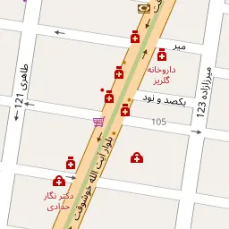 این نقشه، آدرس مرکز تصویربرداری از حنجره( استروبوسکوپی ) روزبه رضایی (نارمک) متخصص تصویربرداری از حنجره در شهر تهران است. در اینجا آماده پذیرایی، ویزیت، معاینه و ارایه خدمات به شما بیماران گرامی هستند.