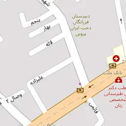 این نقشه، آدرس دکتر فرح ابطحی ( نوشهر ) متخصص متخصص زنان، زایمان و نازایی در شهر نوشهر است. در اینجا آماده پذیرایی، ویزیت، معاینه و ارایه خدمات به شما بیماران گرامی هستند.