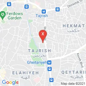 این نقشه، آدرس دکتر شهره شفیعی متخصص زنان و زایمان و نازایی در شهر تهران است. در اینجا آماده پذیرایی، ویزیت، معاینه و ارایه خدمات به شما بیماران گرامی هستند.