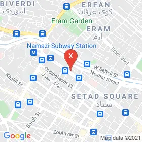 این نقشه، آدرس دکتر وحید امدادی متخصص اعصاب و روان (روانپزشکی) در شهر شیراز است. در اینجا آماده پذیرایی، ویزیت، معاینه و ارایه خدمات به شما بیماران گرامی هستند.