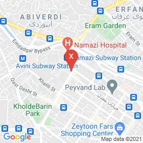 این نقشه، آدرس دکتر محمد حسن حورنگ متخصص جراحی عمومی؛ جراحی نوزادان و کودکان در شهر شیراز است. در اینجا آماده پذیرایی، ویزیت، معاینه و ارایه خدمات به شما بیماران گرامی هستند.