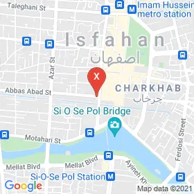 این نقشه، نشانی دکتر علی اکبر توسلی متخصص قلب و عروق در شهر اصفهان است. در اینجا آماده پذیرایی، ویزیت، معاینه و ارایه خدمات به شما بیماران گرامی هستند.