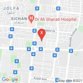 این نقشه، آدرس دکتر فرزاد احمدی متخصص بیهوشی؛ درد در شهر اصفهان است. در اینجا آماده پذیرایی، ویزیت، معاینه و ارایه خدمات به شما بیماران گرامی هستند.