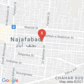 این نقشه، نشانی عینک بصیر متخصص  در شهر نجف‌آباد است. در اینجا آماده پذیرایی، ویزیت، معاینه و ارایه خدمات به شما بیماران گرامی هستند.