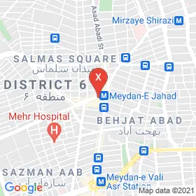 این نقشه، آدرس دکتر محمدحسین کیاپور متخصص جراحی مغز و اعصاب در شهر تهران است. در اینجا آماده پذیرایی، ویزیت، معاینه و ارایه خدمات به شما بیماران گرامی هستند.