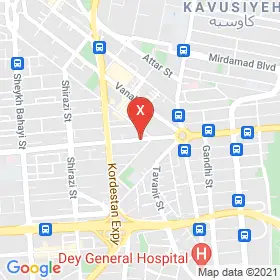 این نقشه، نشانی دکتر اکبر خدادادی متخصص ارتوپدی؛ جراحی زانو و شانه در شهر تهران است. در اینجا آماده پذیرایی، ویزیت، معاینه و ارایه خدمات به شما بیماران گرامی هستند.