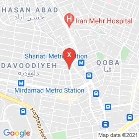 این نقشه، آدرس دکتر آرشیا شاه محمدی متخصص قلب و عروق در شهر تهران است. در اینجا آماده پذیرایی، ویزیت، معاینه و ارایه خدمات به شما بیماران گرامی هستند.