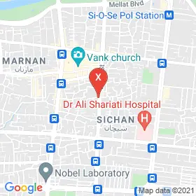 این نقشه، آدرس دکتر شیوا رحمانیان متخصص کودکان و نوزادان؛ آسم، آلرژی در شهر اصفهان است. در اینجا آماده پذیرایی، ویزیت، معاینه و ارایه خدمات به شما بیماران گرامی هستند.
