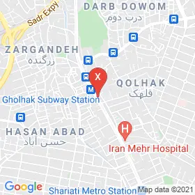 این نقشه، آدرس دکتر ایوب ولدبیگی متخصص ارزیابی شنوایی، تجویز سمعک در شهر تهران است. در اینجا آماده پذیرایی، ویزیت، معاینه و ارایه خدمات به شما بیماران گرامی هستند.