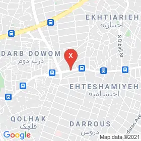 این نقشه، نشانی دکتر مسعود عابدین زاده تبریزی متخصص کایروپراکتیک در شهر تهران است. در اینجا آماده پذیرایی، ویزیت، معاینه و ارایه خدمات به شما بیماران گرامی هستند.
