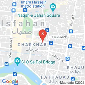 این نقشه، نشانی دکتر احمد محمدی متخصص جراحی کلیه،مجاری ادراری و تناسلی (اورولوژی) در شهر اصفهان است. در اینجا آماده پذیرایی، ویزیت، معاینه و ارایه خدمات به شما بیماران گرامی هستند.