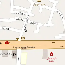 این نقشه، آدرس نسرین پورموسوی متخصص کارشناس ارشد مامایی در شهر تبریز است. در اینجا آماده پذیرایی، ویزیت، معاینه و ارایه خدمات به شما بیماران گرامی هستند.