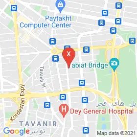 این نقشه، نشانی دکتر سید سعید حجازی متخصص گوش حلق و بینی در شهر تهران است. در اینجا آماده پذیرایی، ویزیت، معاینه و ارایه خدمات به شما بیماران گرامی هستند.