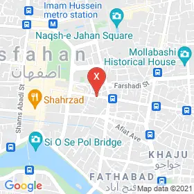 این نقشه، آدرس دکتر محمد صغیرا متخصص قلب و عروق در شهر اصفهان است. در اینجا آماده پذیرایی، ویزیت، معاینه و ارایه خدمات به شما بیماران گرامی هستند.