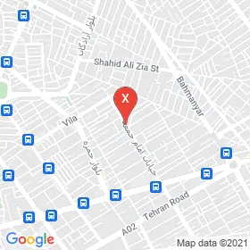 این نقشه، نشانی دکتر قدسیه شریف متخصص کودکان و نوزادان در شهر کرمان است. در اینجا آماده پذیرایی، ویزیت، معاینه و ارایه خدمات به شما بیماران گرامی هستند.