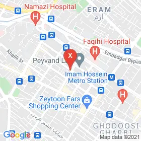 این نقشه، نشانی دکتر سلیمان محمدی متخصص طب فیزیکی و توانبخشی در شهر شیراز است. در اینجا آماده پذیرایی، ویزیت، معاینه و ارایه خدمات به شما بیماران گرامی هستند.