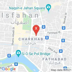 این نقشه، آدرس دکتر شهناز دکتر صفائی متخصص داخلی در شهر اصفهان است. در اینجا آماده پذیرایی، ویزیت، معاینه و ارایه خدمات به شما بیماران گرامی هستند.