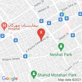 این نقشه، آدرس دکتر پروین روحی متخصص کودکان و نوزادان در شهر کرمان است. در اینجا آماده پذیرایی، ویزیت، معاینه و ارایه خدمات به شما بیماران گرامی هستند.
