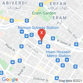 این نقشه، آدرس دکتر قاسم عبدالهی متخصص رادیولوژی در شهر شیراز است. در اینجا آماده پذیرایی، ویزیت، معاینه و ارایه خدمات به شما بیماران گرامی هستند.