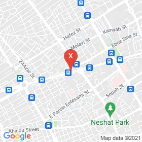 این نقشه، نشانی دکتر فروغ فرج پور متخصص داخلی در شهر کرمان است. در اینجا آماده پذیرایی، ویزیت، معاینه و ارایه خدمات به شما بیماران گرامی هستند.