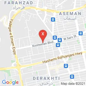 این نقشه، آدرس دکتر سیده آفاق حسینی متخصص زنان و زایمان و نازایی؛ لاپاراسکوپی و هیستروسکوپی در شهر تهران است. در اینجا آماده پذیرایی، ویزیت، معاینه و ارایه خدمات به شما بیماران گرامی هستند.