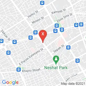 این نقشه، آدرس دکتر سینا عزیزی متخصص چشم پزشکی در شهر کرمان است. در اینجا آماده پذیرایی، ویزیت، معاینه و ارایه خدمات به شما بیماران گرامی هستند.