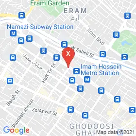 این نقشه، نشانی دکتر سوسن گودرزی نژاد متخصص داخلی در شهر شیراز است. در اینجا آماده پذیرایی، ویزیت، معاینه و ارایه خدمات به شما بیماران گرامی هستند.