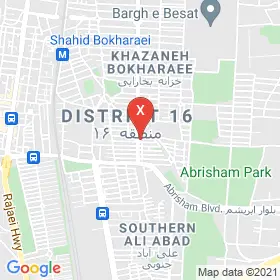این نقشه، آدرس راضیه فرقانی متخصص کارشناس مامایی در شهر تهران است. در اینجا آماده پذیرایی، ویزیت، معاینه و ارایه خدمات به شما بیماران گرامی هستند.