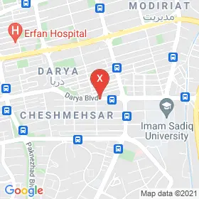 این نقشه، آدرس دکتر مهشید بحرینی (شهرک غرب) متخصص زنان، زایمان و نازایی در شهر تهران است. در اینجا آماده پذیرایی، ویزیت، معاینه و ارایه خدمات به شما بیماران گرامی هستند.